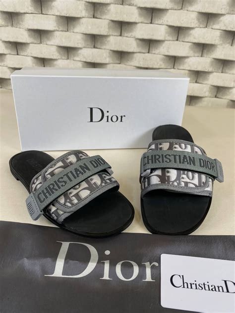 dior slipper beige|christian dior sliders women.